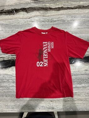 Neon Genesis Evangelion EVA 02 Red Graphic Tee